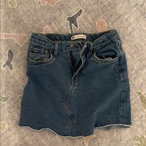 Levi's Classic Blue Denim Skirt